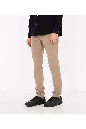 Blue Steel Calça Skinny em Sarja