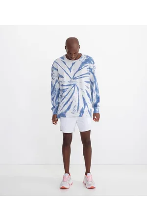 Blue Steel Blusão em Moletinho Comfy Tie Dye Caracol