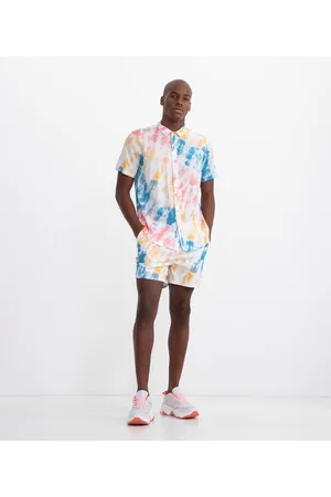 Blue Steel Bermuda Tie Dye com Amarração
