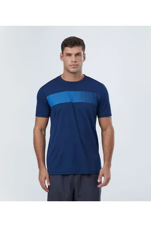 Get Over Camiseta Esportiva Manga Curta com Bloco de Cor