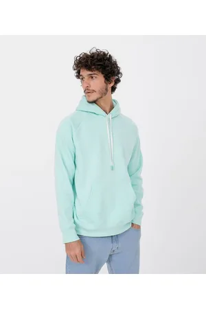 Blue Steel Blusão em Moletom com Capuz e Bolso Canguru