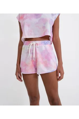Blue Steel Short Runner em Moletom Tie Dye Comfy
