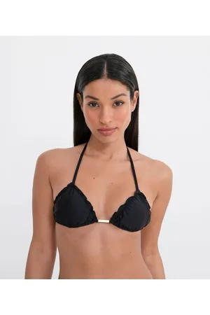 Bossa Nossa Biquíni Top Cortininha Liso