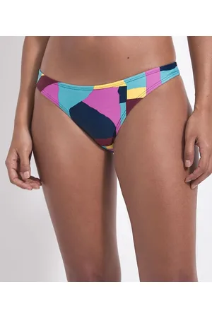 Bossa Nossa Biquíni Calcinha Básica Color Blocking