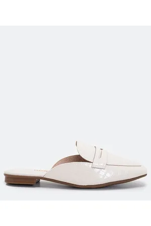 BEIRA RIO Sapatilha Mule Croco