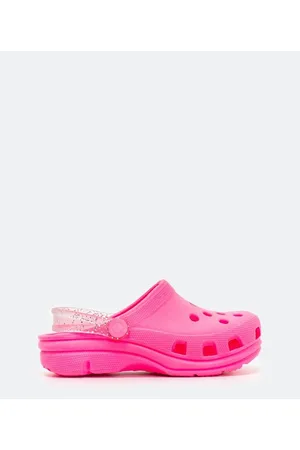 Póim (1 a 5 anos) Sandália Infantil Modelo Babuche em Neon - Tam 20 ao 33