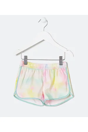 Póim (1 a 5 anos) Short Infantil Estampado - Tam 5 a 14