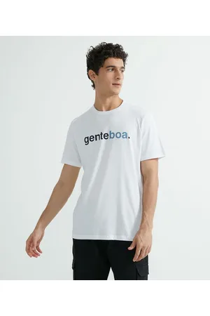 Blue Steel Camiseta com Estampa Gente Boa