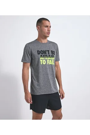 Get Over Camiseta Esportiva com Estampa