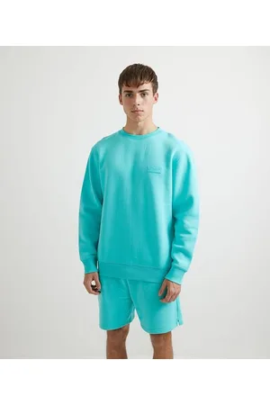 Blue Steel Blusão em Moletom com Ribana e Barra Ajustada