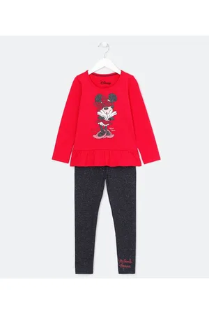Minnie Conjunto Infantil em Minnie - Tam 1 a 6 anos