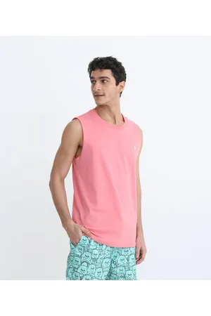 Blue Steel Camiseta Regata Lisa Básica