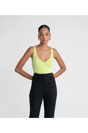 Cortelle Blusa Regata de Tricô com Ponto Diferenciado