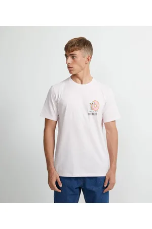 Spongebob Camiseta Manga Curta em Algodão Estampa Gary Donut Kill My Vibe