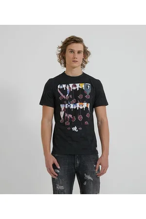 Naruto Camiseta Manga Curta Estampa