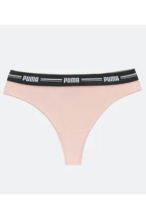 PUMA Calcinha Biquíni Fio em Modal com Elástico Escrito