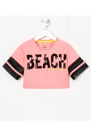 Fuzarka Camiseta Infantil com Tela - Tam 5 a 14