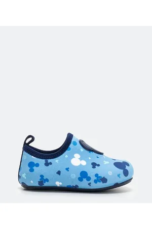 Póim (1 a 5 anos) Sapatilha Infantil Neoprene com Estampa Mickey - Tam 20 ao 27