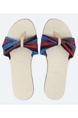 Havaianas Sandália Slider com Laço Estampado You St Tropez