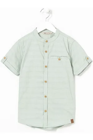 Fuzarka Camisa Infantil com Gola Padre - Tam 5 a 14 anos