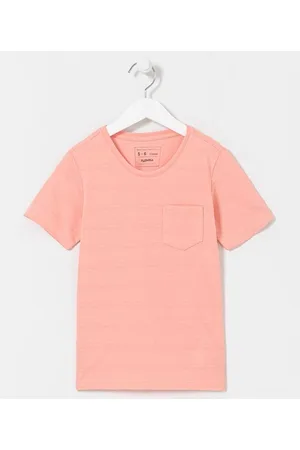 Camiseta Infantil Brandili Sakura Rosa - Compre Agora