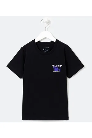 Fuzarka Camiseta Infantil Estampa Japonismo - Tam 5 a 14 anos