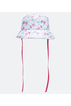 Cubus Chapéu Infantil Bucket em Microfibra Estampa de Flamingos - Tam Ú