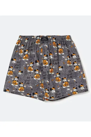 Mickey Mouse Cueca Samba Canção Estampa Halloween do Mickey