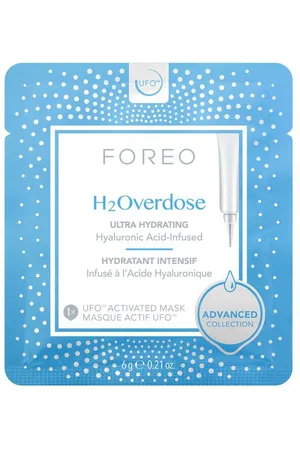 Foreo Kit com 6 Máscara Facial H2Overdose UFO