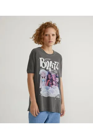 Disney Blusa de Manga Curta com Estampa Bratz