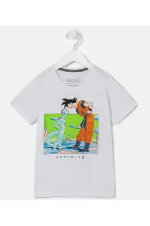 Camiseta T-Shirt Dragon Ball Majin Boo Versão Magro Algodão - Branco