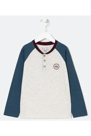 Fuzarka Camiseta Infantil com Fundo Mescla e Estampa Urso California - Tam 5 a 14 anos