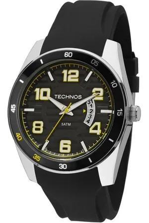 Technos Relógio com Pulseira em Silicone e Caixa em Aço 2115KSR8Y