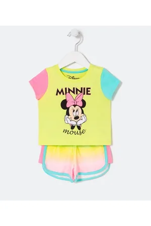 Minnie Conjunto Infantil com Estampa da Minnie - Tam 1 a 6 anos