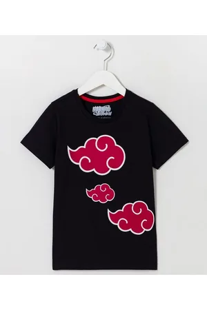 Naruto Blusa Infantil com Estampas Akatsuki de - Tam 5 a 14 anos