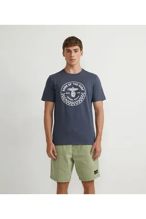 Ripping Camiseta Manga Curta em Algodão com Estampa Sons of the Surf