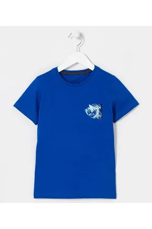 Fuzarka Camiseta Infantil com Estampa Frente e Costas de Japonismo - Tam 5 a 14 anos
