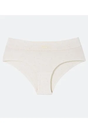Love & Toast Calcinha Boyshort em Viscolinho Mesclada