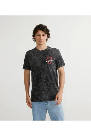 Harry Potter Camiseta Manga Curta Marmorizada com Estampa Grifinória