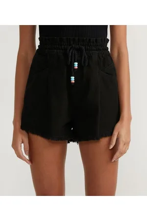 Blue Steel Short Runner Sarja com Cordão na Cintura