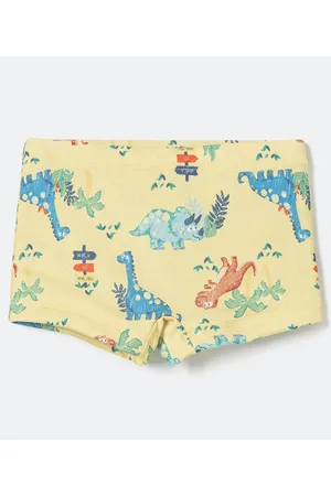 Cubus Sunga Infantil Boxer Estampa de Dinos - Tam 1 a 4 anos