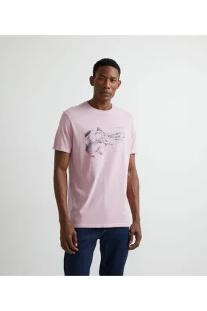 Marfinno Camiseta Manga Curta Estampa Banjo