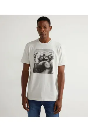 Marfinno Camiseta Manga Curta Estampa Snooker Balls