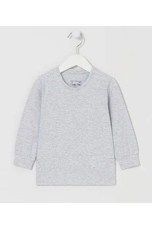 Póim (1 a 5 anos) Camiseta Infantil Mescla - Tam 1 a 5 anos