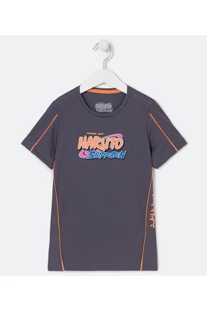 Blusa Infantil com Estampa Sakura Naruto - Tam 5 a 14 anos Preto