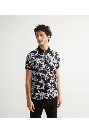 Request Polo em Algodão com Estampa Floral