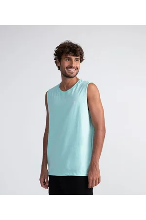 Blue Steel Regata Básica em Algodão
