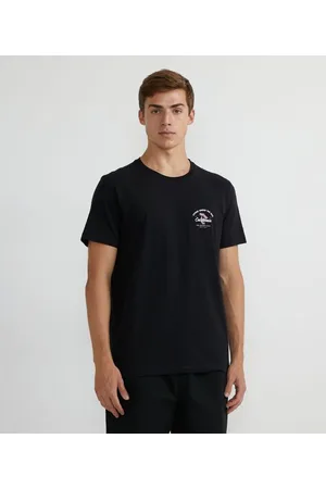 Ripping Camiseta Manga Curta em Algodão com Estampa Coqueiro California