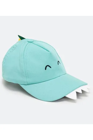 Cubus Boné Infantil Bordado Dino com Crista Colorida - Tam Ú