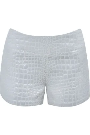 Blue Steel Short Texturizado com Fio Metalizado
